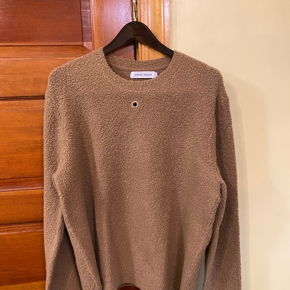 Craig Green
Embroidery Hole Boucle Jumper